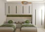 design a creative kids bedroom interior with realistic 3d render